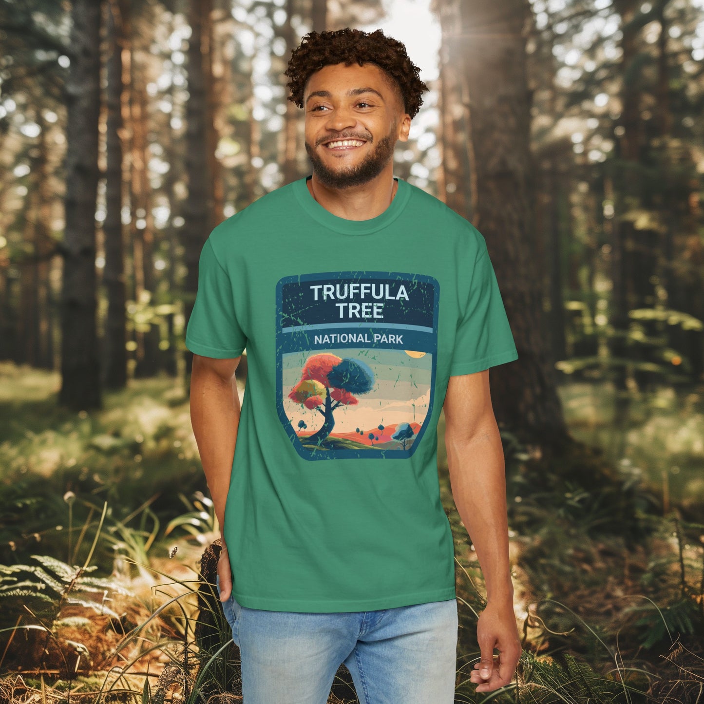 Truffula Tree National Park Premium Heavy Weight T-Shirt