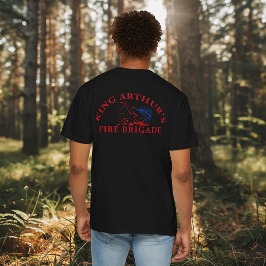 King Arthur's Fire Brigade Premium Heavyweight T-shirt