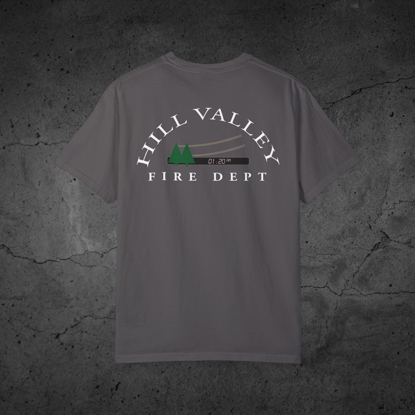 Hill Valley Fire Dept Premium Heavyweight T-shirt