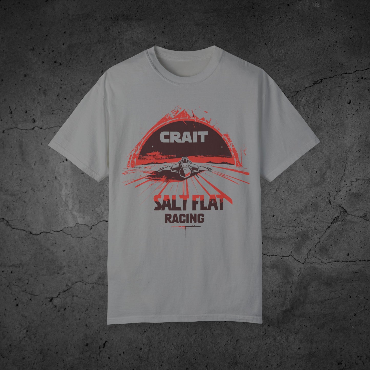 Crait Salt Flat Racing Premium Heavyweight T-shirt